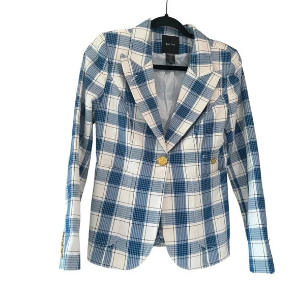 Smythe Size Patch Pocket Duchess Blazer - Picture 5 of 15